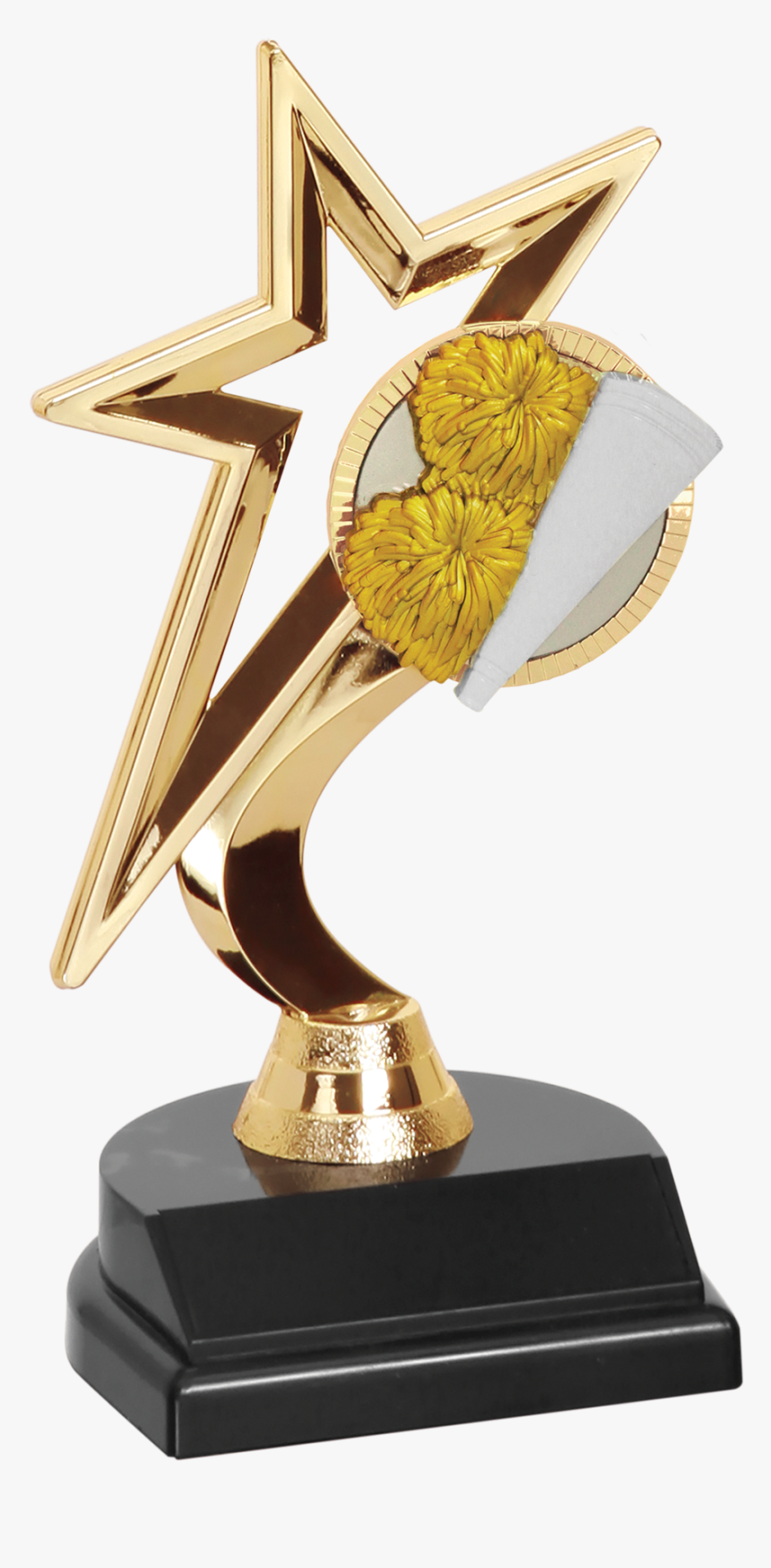 Cheer Star Trophy - Basketball Trophy Png, Transparent Png, Free Download