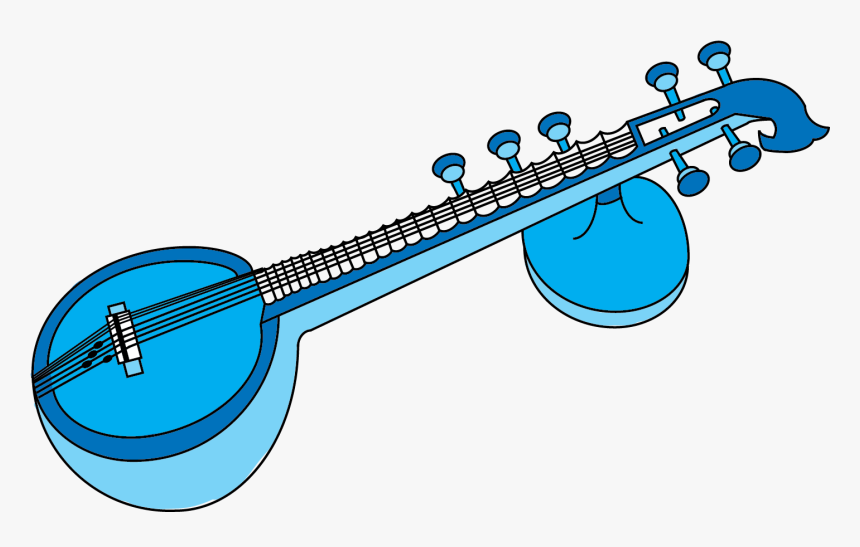 Veena Clipart, HD Png Download, Free Download