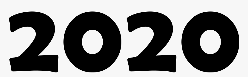 2020 Year Png - 2020 Numbers Clipart, Transparent Png, Free Download