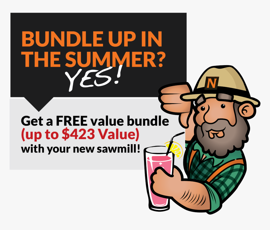 Summerlumberjack - Cartoon, HD Png Download, Free Download