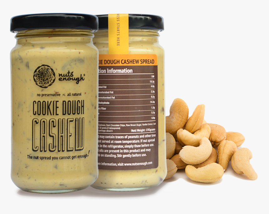 Cookie Dough Cashew - Cashew, HD Png Download, Free Download