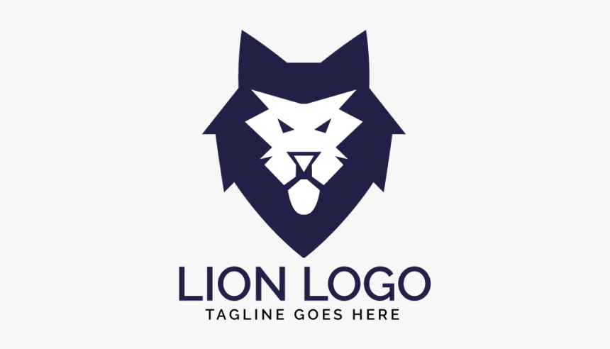 Lion Logo Design Png - Emblem, Transparent Png, Free Download