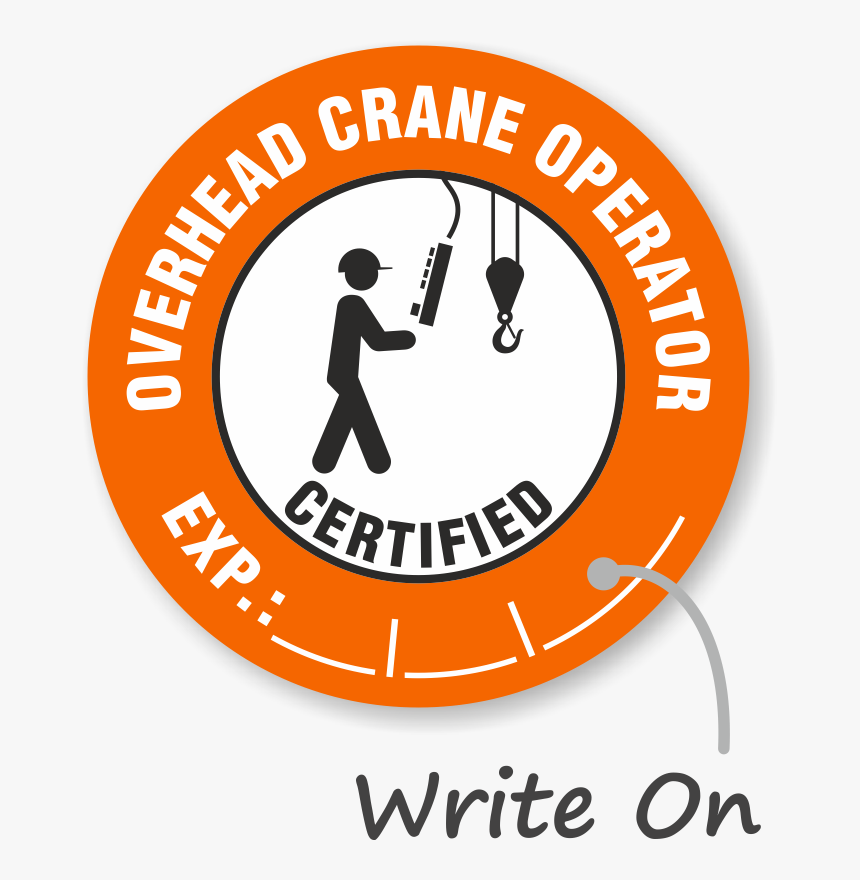 Transparent Png Decals - Overhead Crane Operator Sticker, Png Download, Free Download