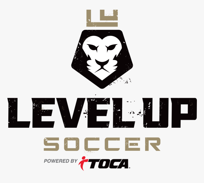Custom Soccer Logo For Level Up Soccer Soccer Training - Soccer Training Logo, HD Png Download, Free Download