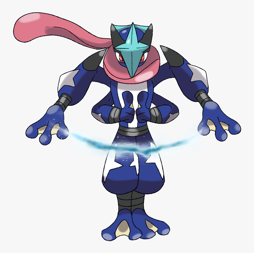 Pokemon Frogadier Mega Evolution , Png Download - Mega Green Ninja Pokemon, Transparent Png, Free Download