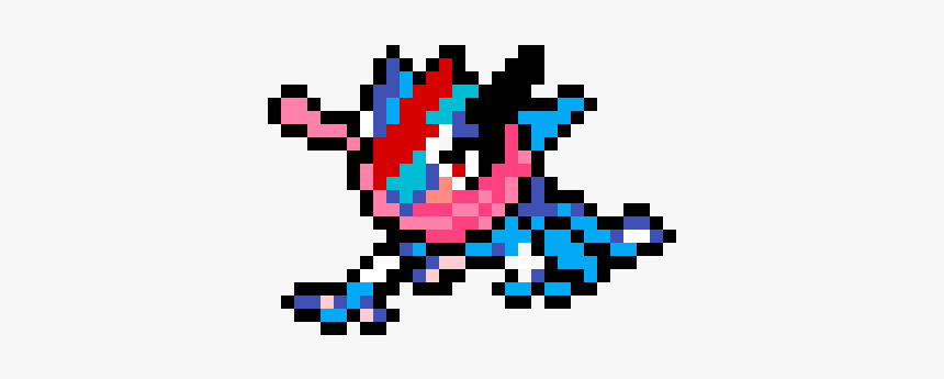 Greninja Minecraft Pixel Art Tutorial