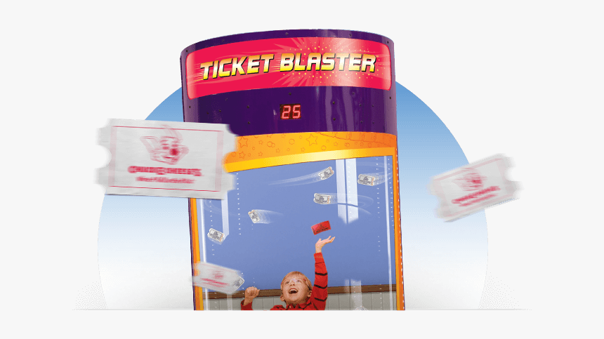 Chuck E Cheese Ticket Blaster, HD Png Download, Free Download