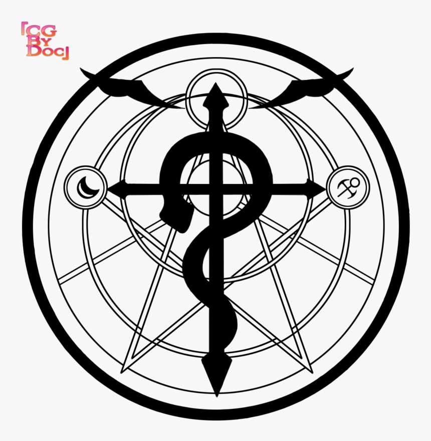 Fullmetal Alchemist Logo Circle, HD Png Download, Free Download