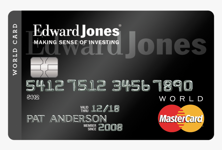 Edward Jones Credit Card, HD Png Download - kindpng