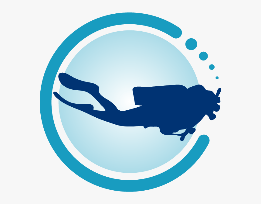 Scuba Diver Silhouette, HD Png Download, Free Download
