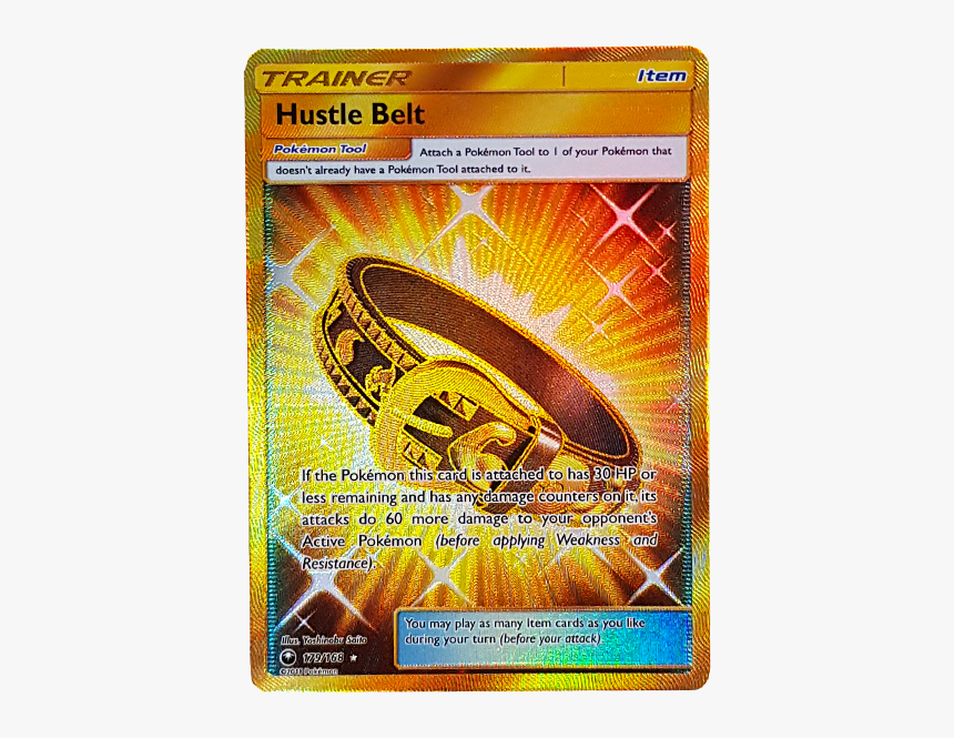 Pokemon Tcg Hustle Belt, HD Png Download, Free Download