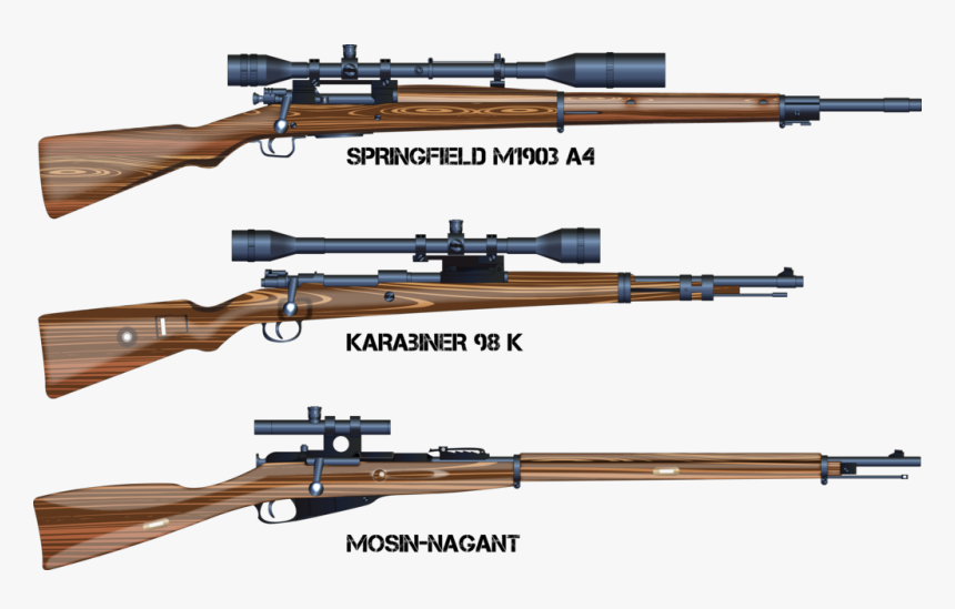 Sniper World War 2 Guns, HD Png Download, Free Download