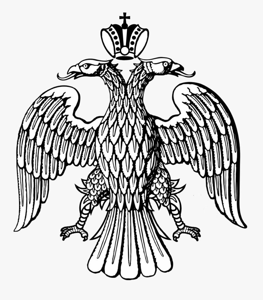 Double-headed Eagle Of The Byzantine Empire - Double Headed Eagle Byzantine, HD Png Download, Free Download
