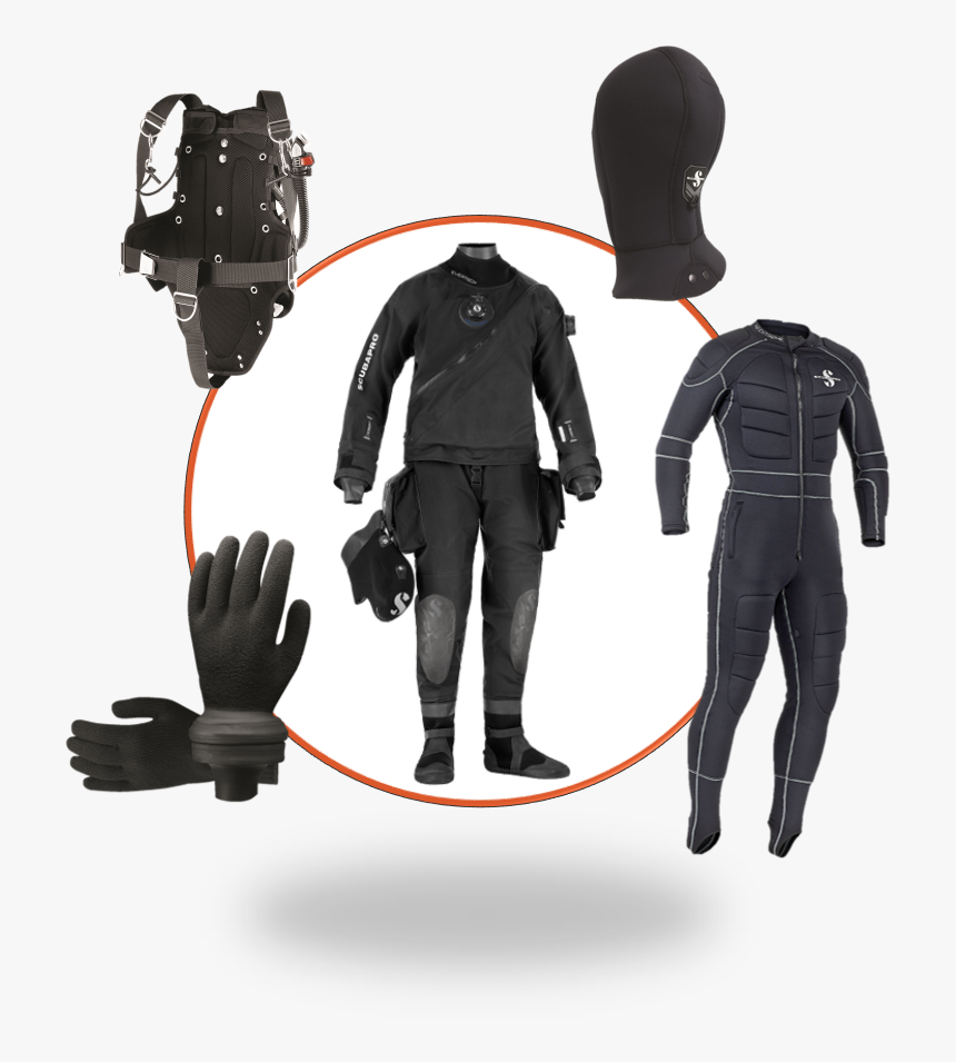 Scubapro Evertec Dry Breathable Suit, HD Png Download, Free Download