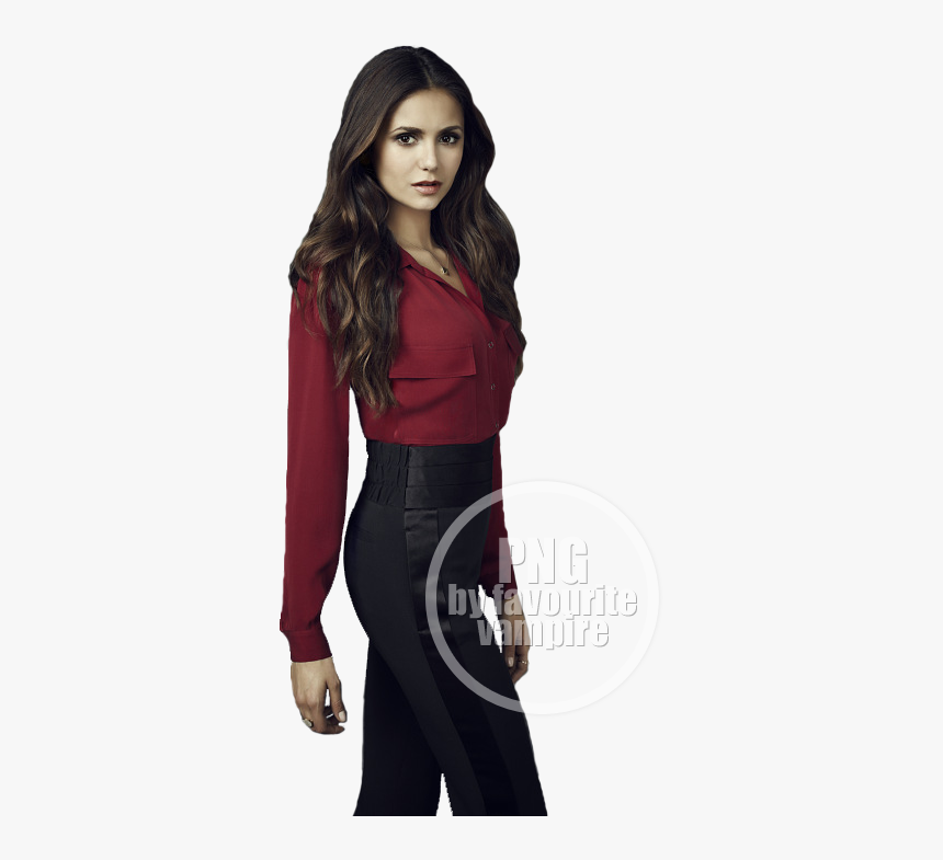 Nina Dobrev The Vampire Diaries Elena Gilbert Katherine - Tvd Katherine E Elena Stickers, HD Png Download, Free Download