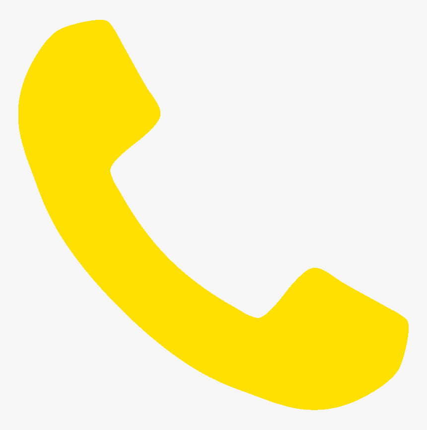 Phone - Yellow Phone Icon Png, Transparent Png, Free Download