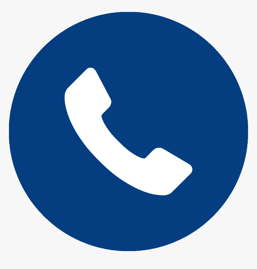 Telephone Icon Blue Png, Transparent Png, Free Download