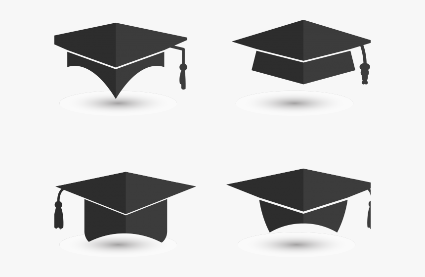 Vector Graduation Cap - Graduation Cap Background Png, Transparent Png, Free Download