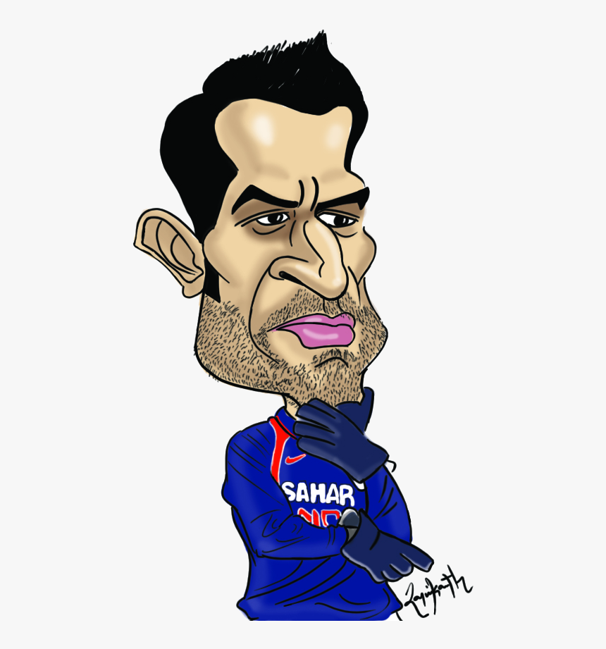 Dhoni Cartoon Png, Transparent Png, Free Download