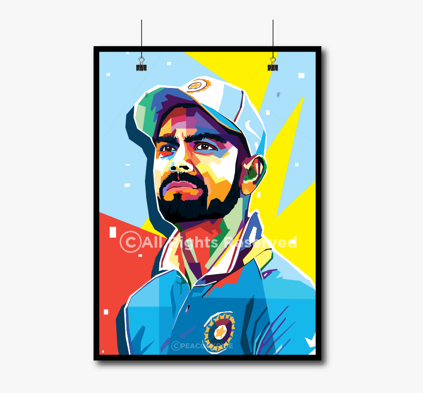 Virat Kholi - Indian Cricket Poster, HD Png Download, Free Download