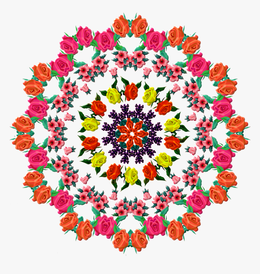 Mandalas Moldes, HD Png Download, Free Download