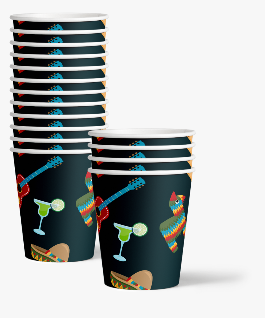 Mexican Fiesta Birthday Party Tableware Kit For 16, HD Png Download, Free Download