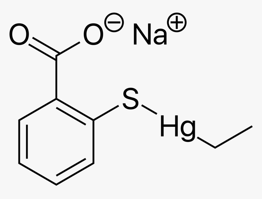 Timerosal Ethylmercury, HD Png Download, Free Download