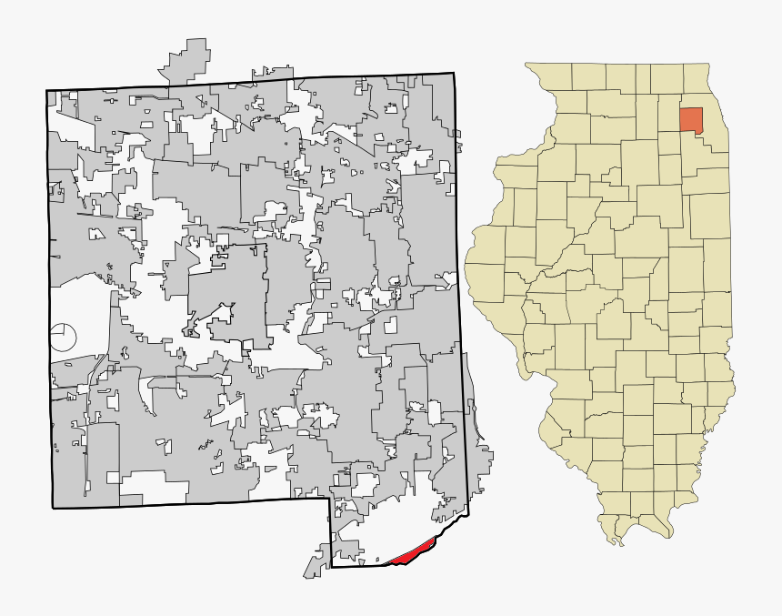 Dupage County Illinois Incorporated And Unincorporated - Regions Of Illinois, HD Png Download, Free Download