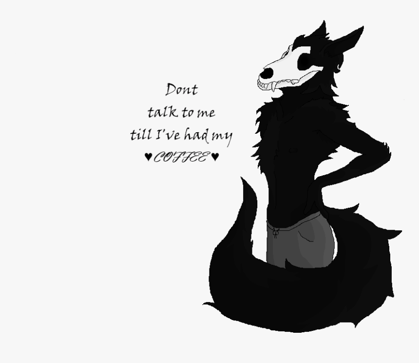 Canidae Cartoon Silhouette Dog - Silhouette Of A Idiot, HD Png Download, Free Download