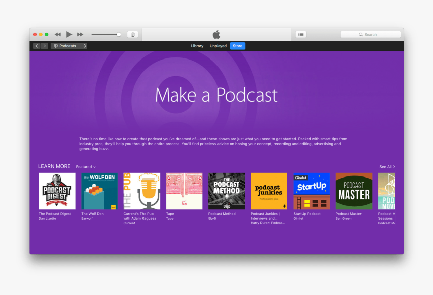 Itunes Podcast, HD Png Download, Free Download