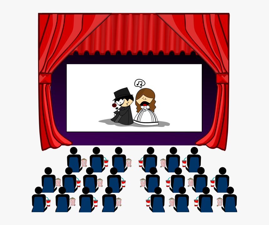 Movie Theater Download Png Clipart - Movie Theater Clipart, Transparent Png, Free Download