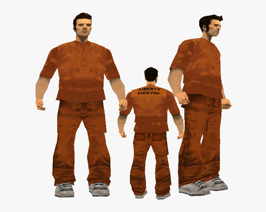 Download Zip Archive - Gta 3 Prison Outfit, HD Png Download, Free Download