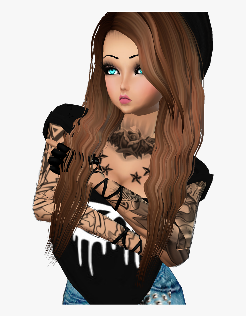 Transparent Homepage Imvu Png - Girl, Png Download, Free Download