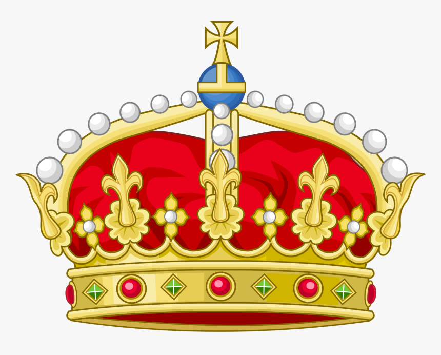 Royal Crown Of Spain , Png Download - Coat Of Arms With Crown, Transparent Png, Free Download
