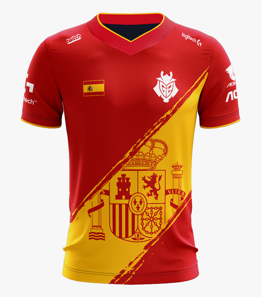 G2 Spain Jersey , Png Download - G2 Esports T Shirt, Transparent Png, Free Download