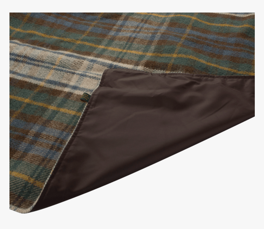 Valiant Kew Cedar Green Brown Picnic Blanket Unfolded - Tartan, HD Png Download, Free Download