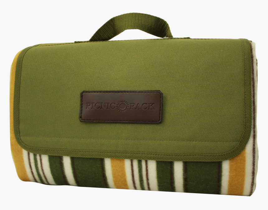 Picnic Pack Large Water Resistant Picnic Blanket Green - Briefcase, HD Png Download, Free Download