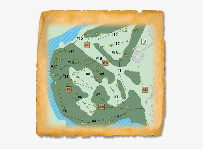 Big Sioux Recreation Area Nature Trail Disc Golf Course - Big Sioux Recreation Area Brandon Sd, HD Png Download, Free Download