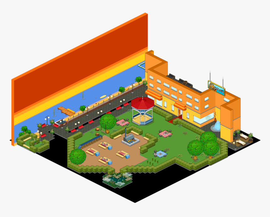 Zona Picnic Mpu Habbo , Png Download - Ads Picnic Habbo, Transparent Png, Free Download