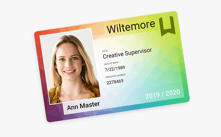Cardsonline Id Card - Design Of Identity Card, HD Png Download, Free Download