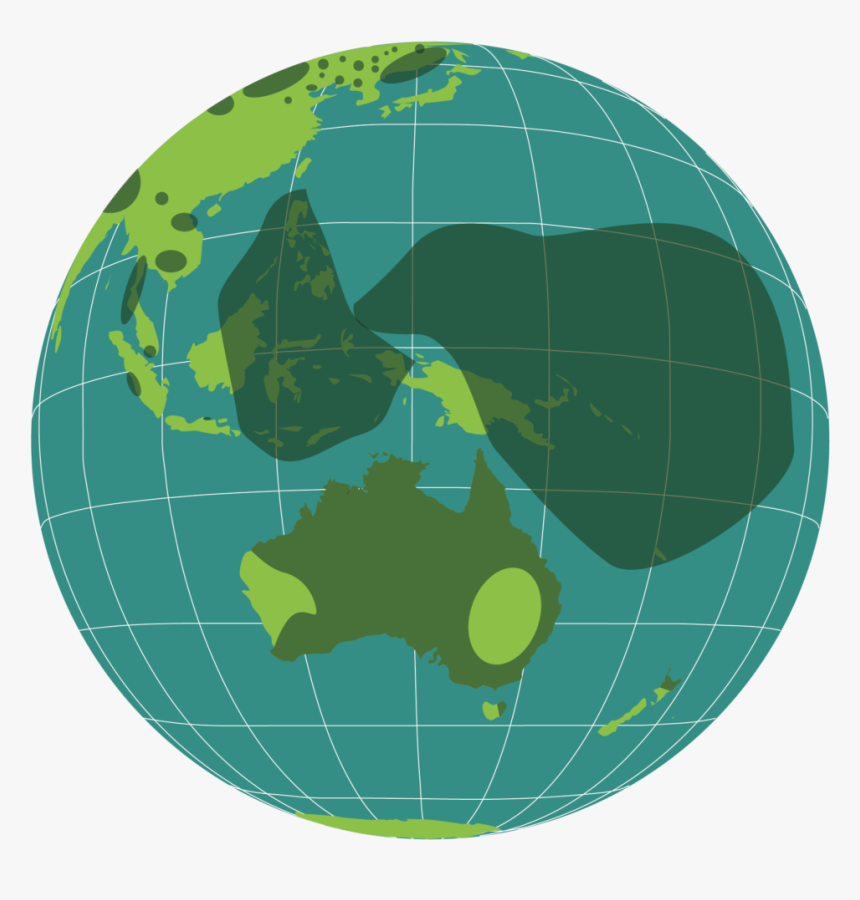 Largelandscape 4 On Globe - Atlas, HD Png Download, Free Download