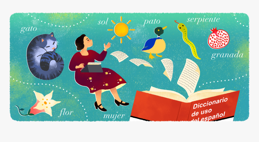 María Moliner Doodle Google, HD Png Download, Free Download