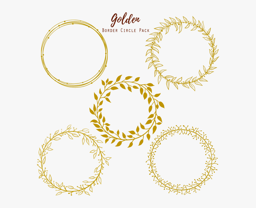 Clipart Arrow Wedding - Transparent Background Circle Frame Png, Png Download, Free Download