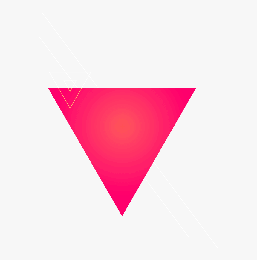 Tiangle Pink - Red Triangle Down, HD Png Download, Free Download