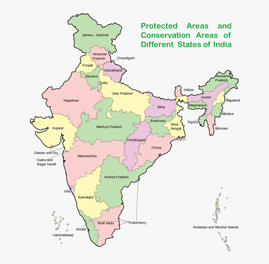 High Resolution India Map, HD Png Download, Free Download