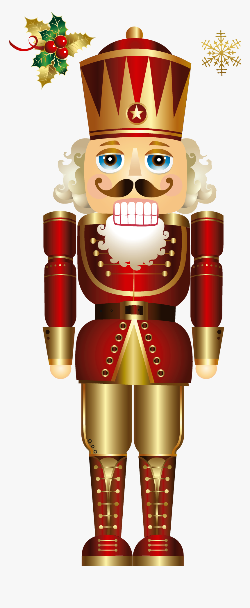 Free Christmas Nutcracker Clipart - Nutcracker Png, Transparent Png ...