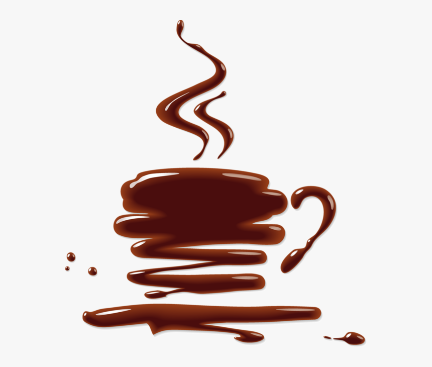 Splash Clipart Chocolate - Splash Of Coffee Png, Transparent Png, Free Download