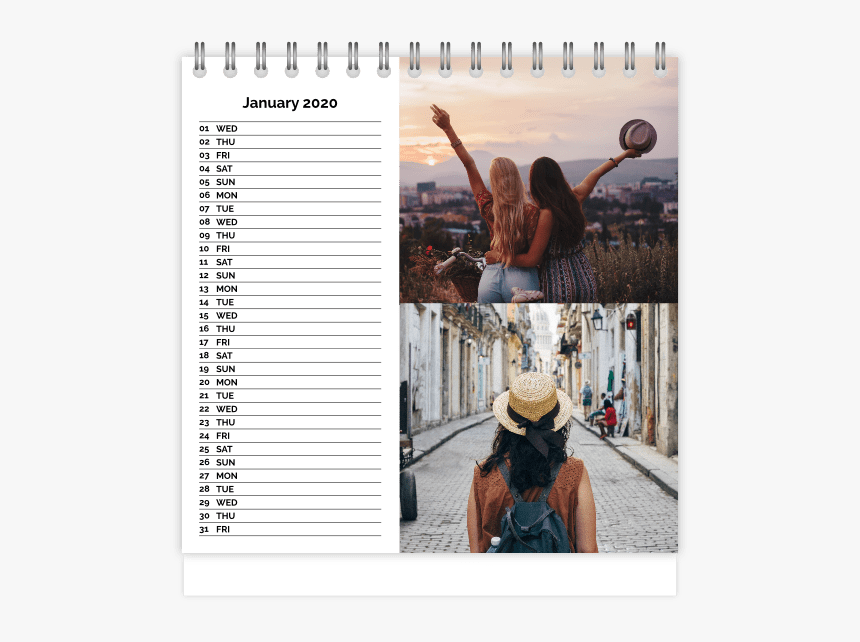 Personalised Desktop Calendars - Havana, HD Png Download, Free Download