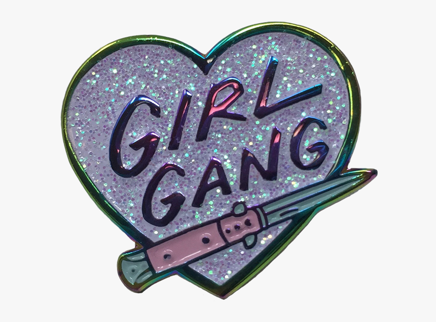 Girl Gang Pin - Label, HD Png Download, Free Download