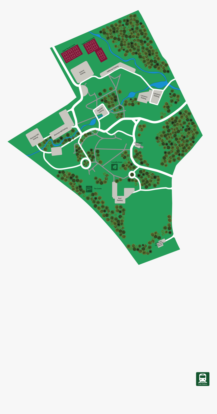 Rosemont College Campus Map, HD Png Download, Free Download
